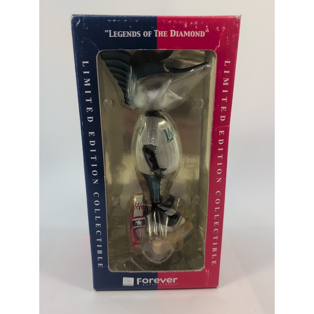 Vintage 2002 MLB Legends of The‎ Diamond Miami Marlins Billy Bobblehead - RARE